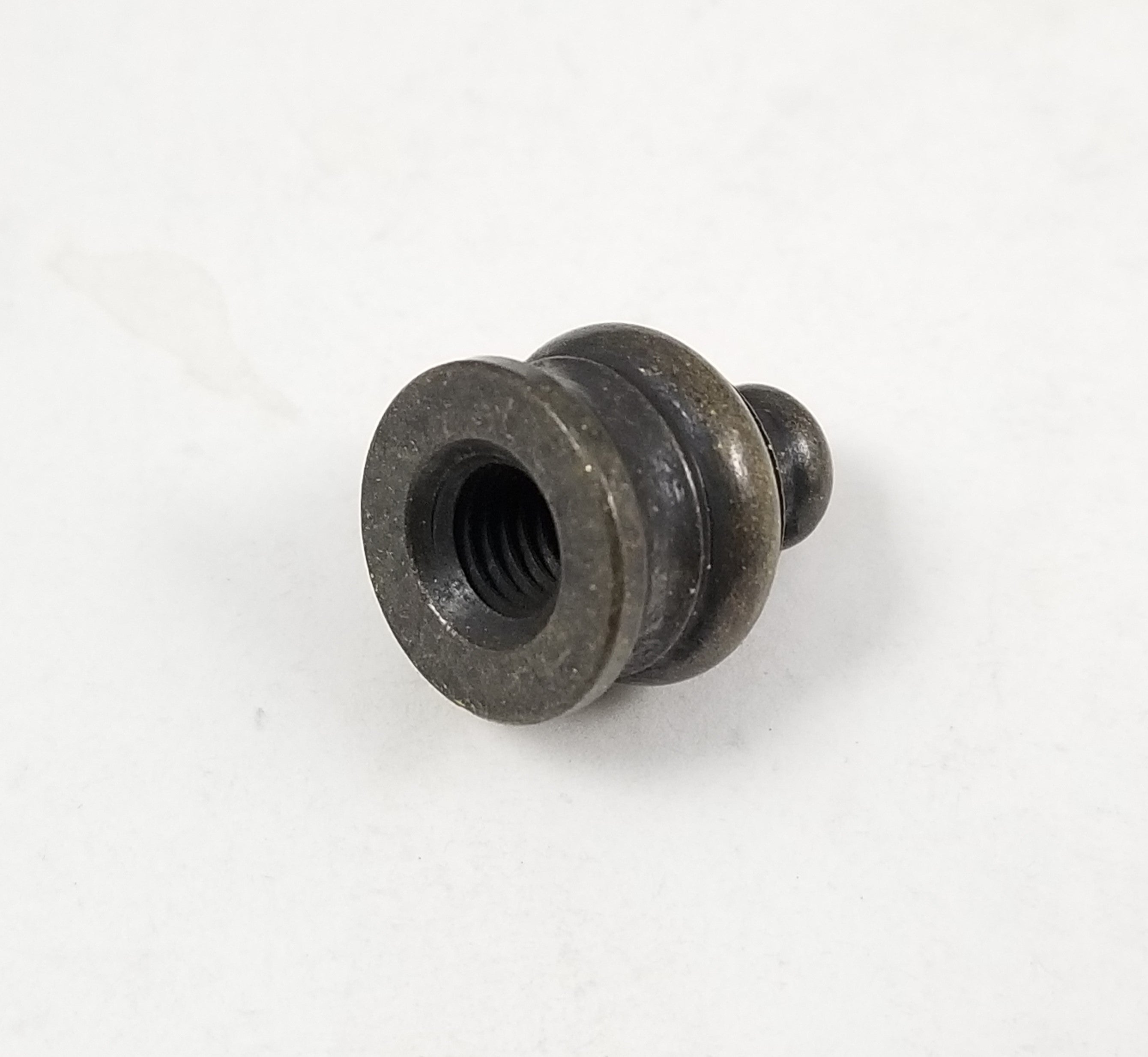 Finial - Antique Brass - Tapped 1/4"-27