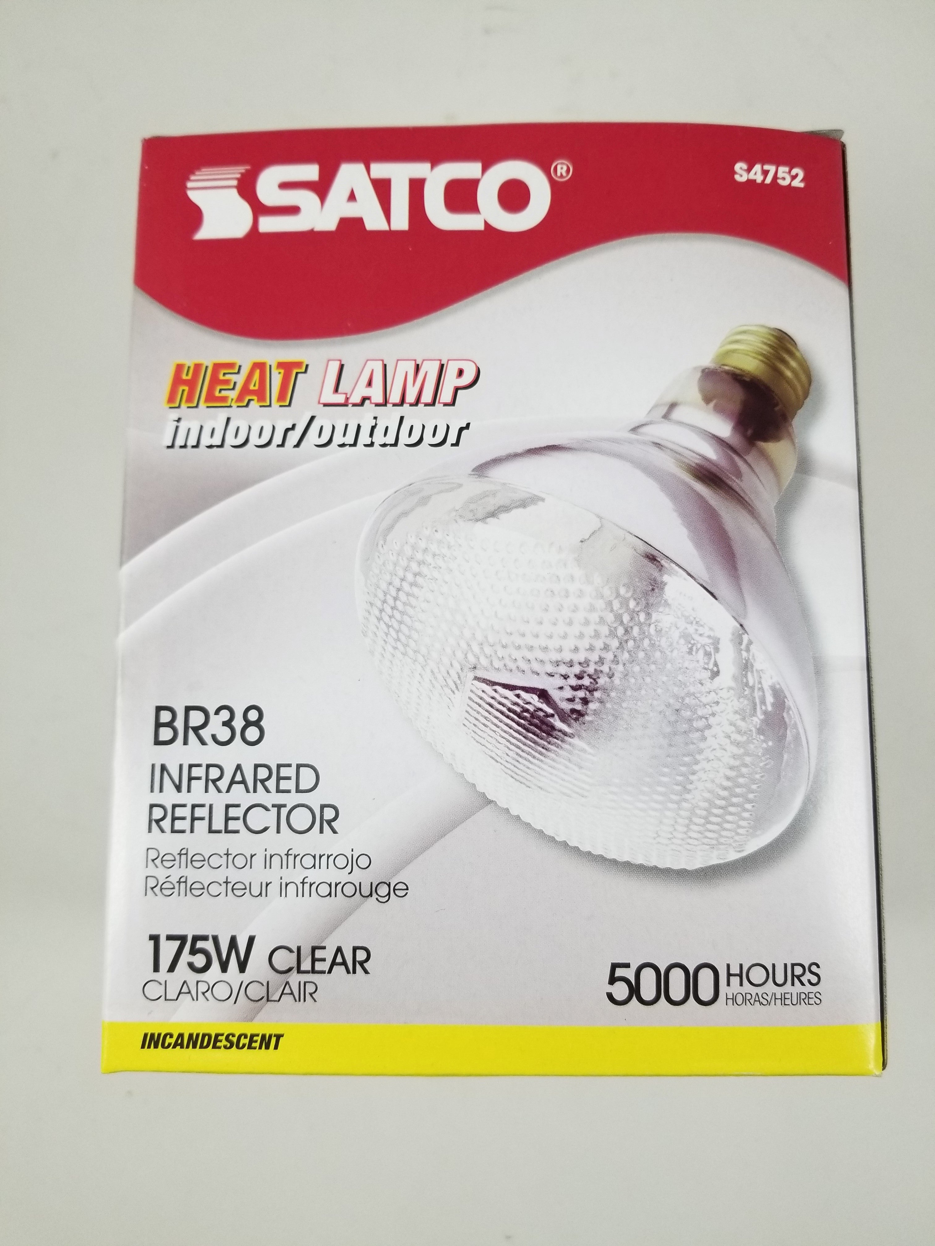 175 Watt BR38 Heat Lamp Bulb