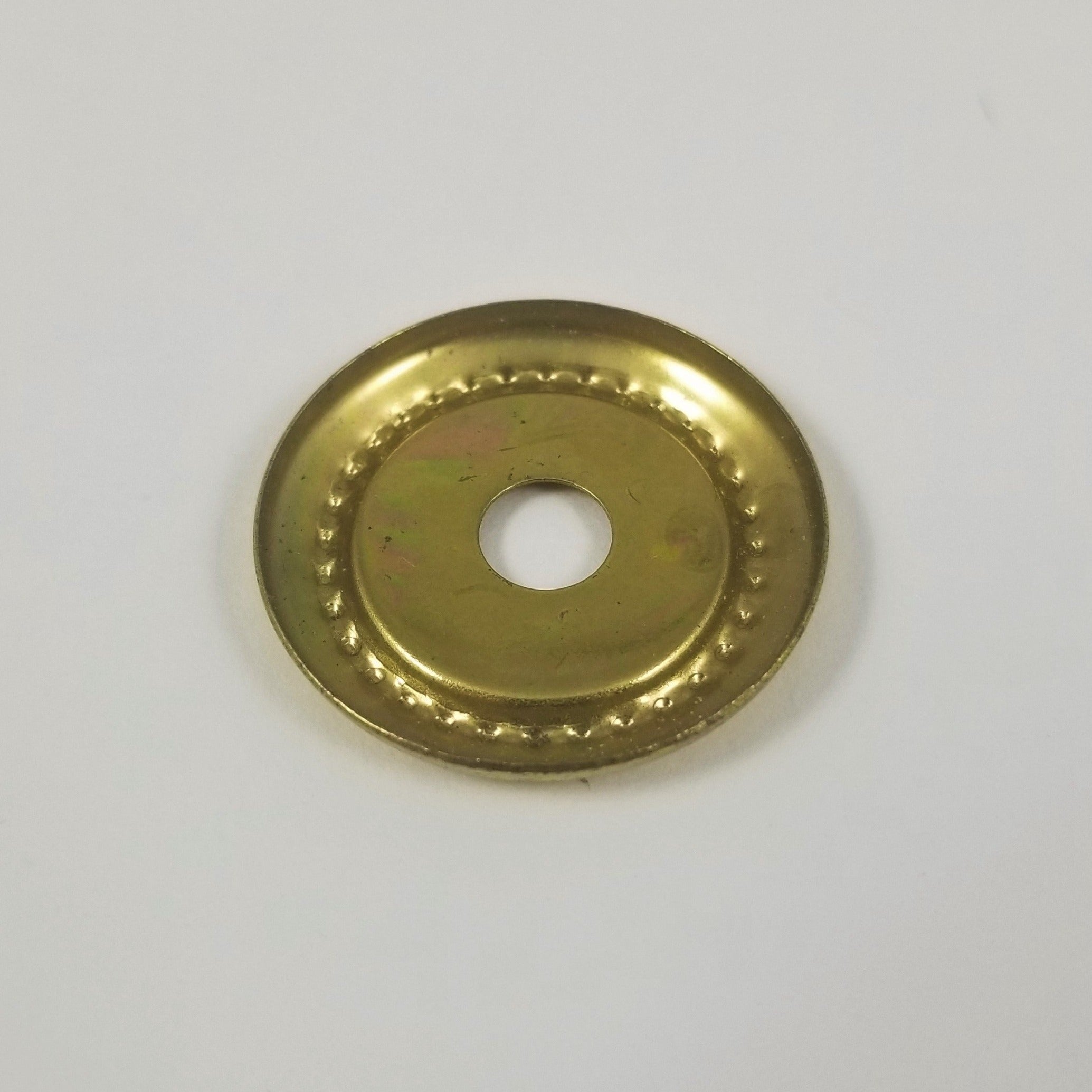Beaded Check Ring - Brass Plated - 1-1/8" Seat