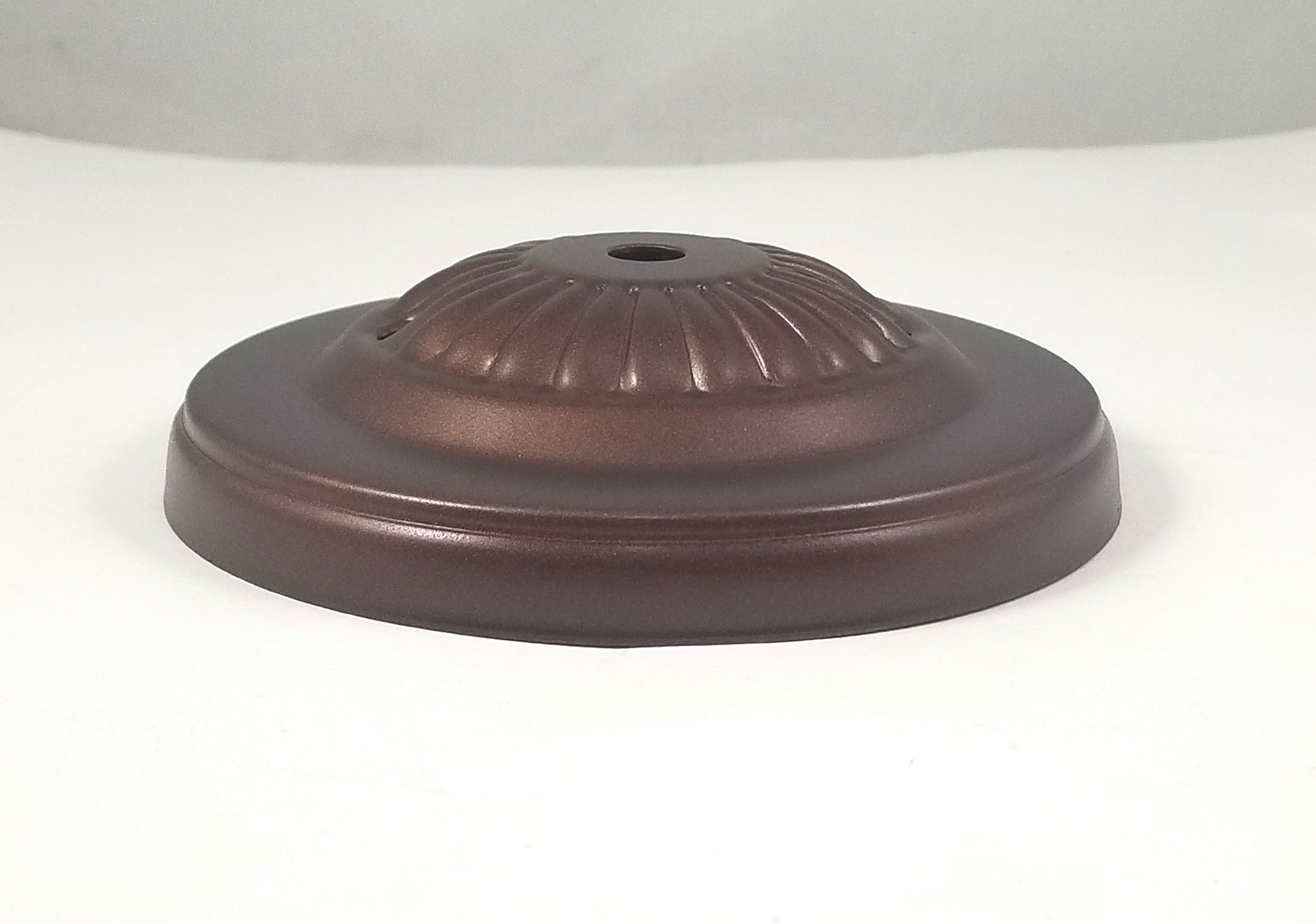 Canopy - Antique Copper - 5" Diameter w/ 7/16" Centerhole