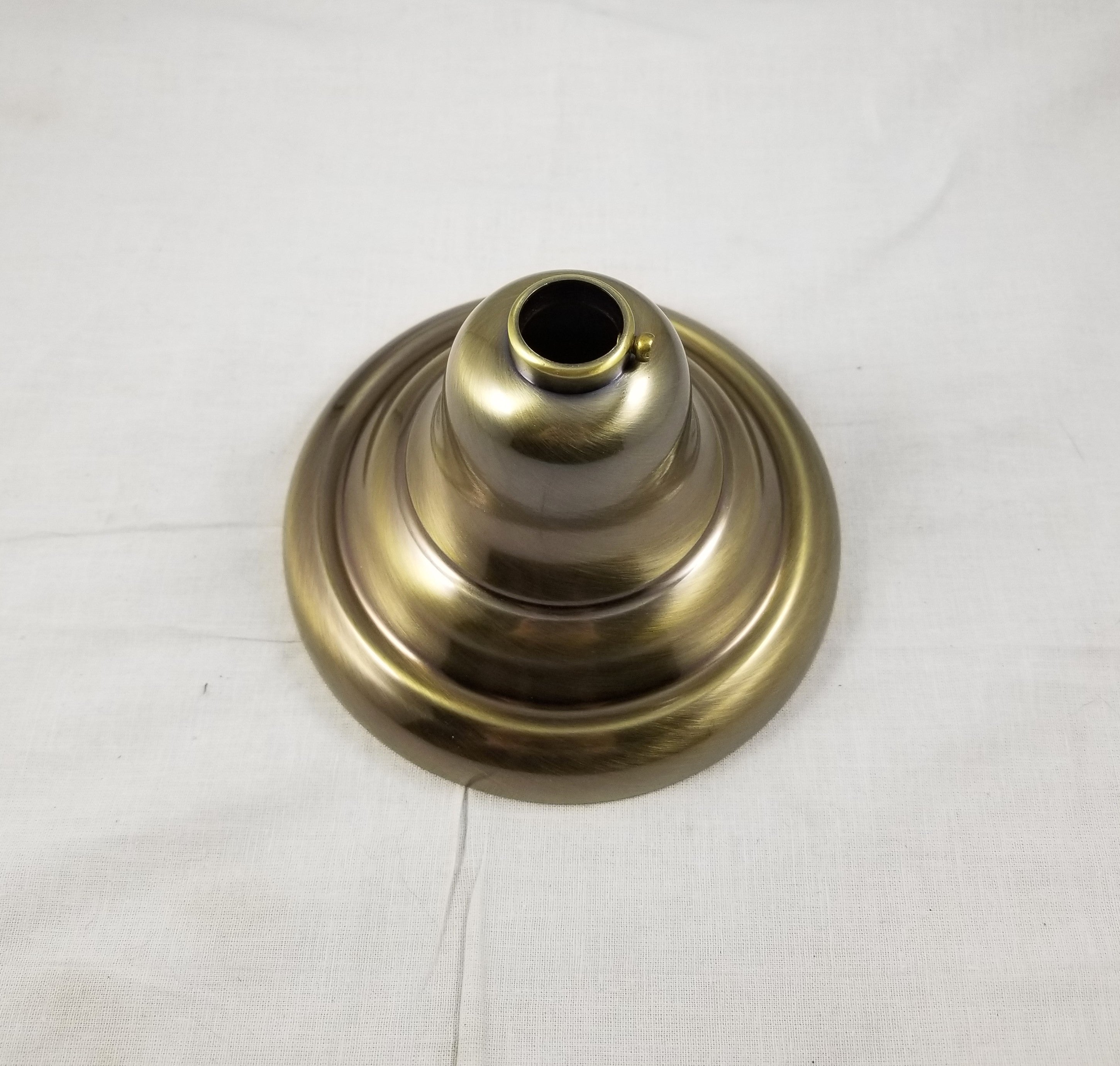 Antique Brass Plated Bell Canopy