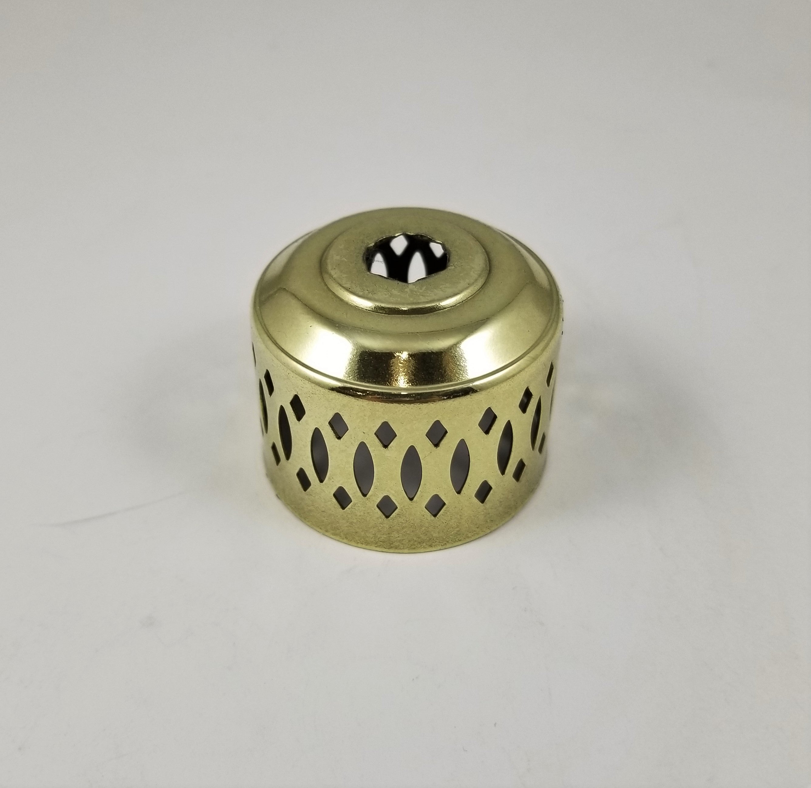 Chimney Holder - Solid Brass 1-5/8" Polished & Lacquered
