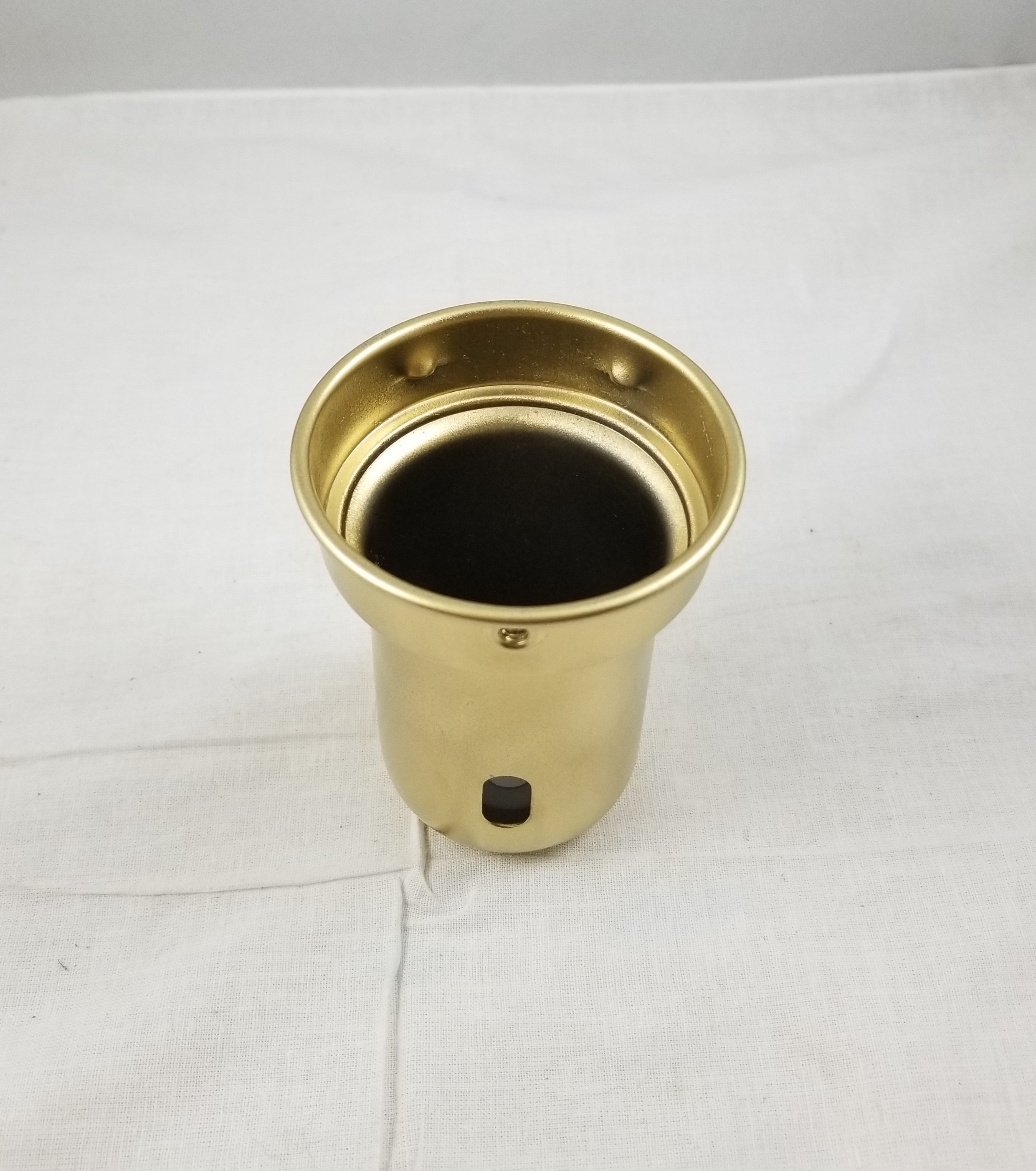 3-1/2" Brass Finish I.E.S. Socket Cover