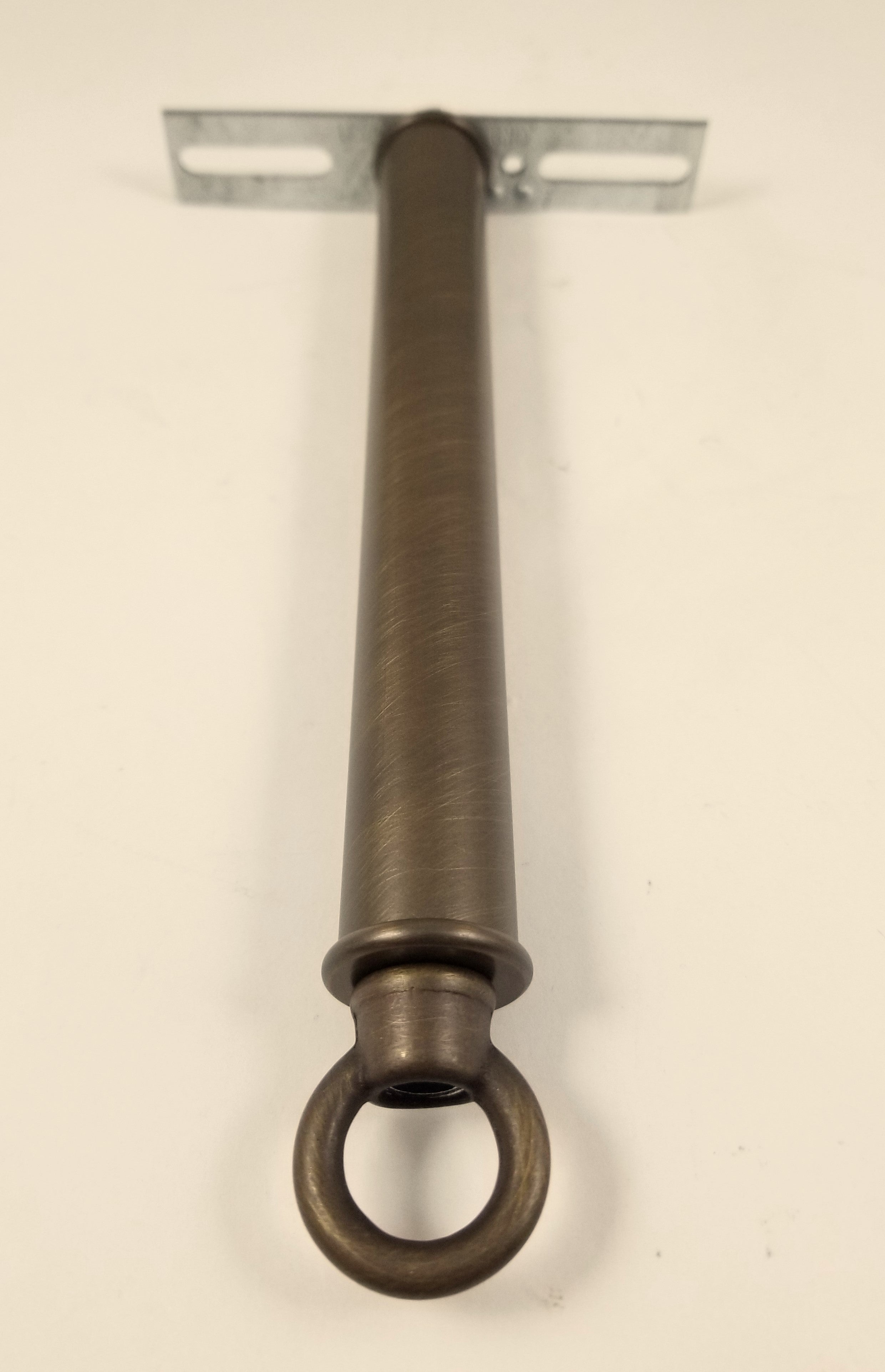 6" Solid Brass, Antique Finish Blind Pendant Stem