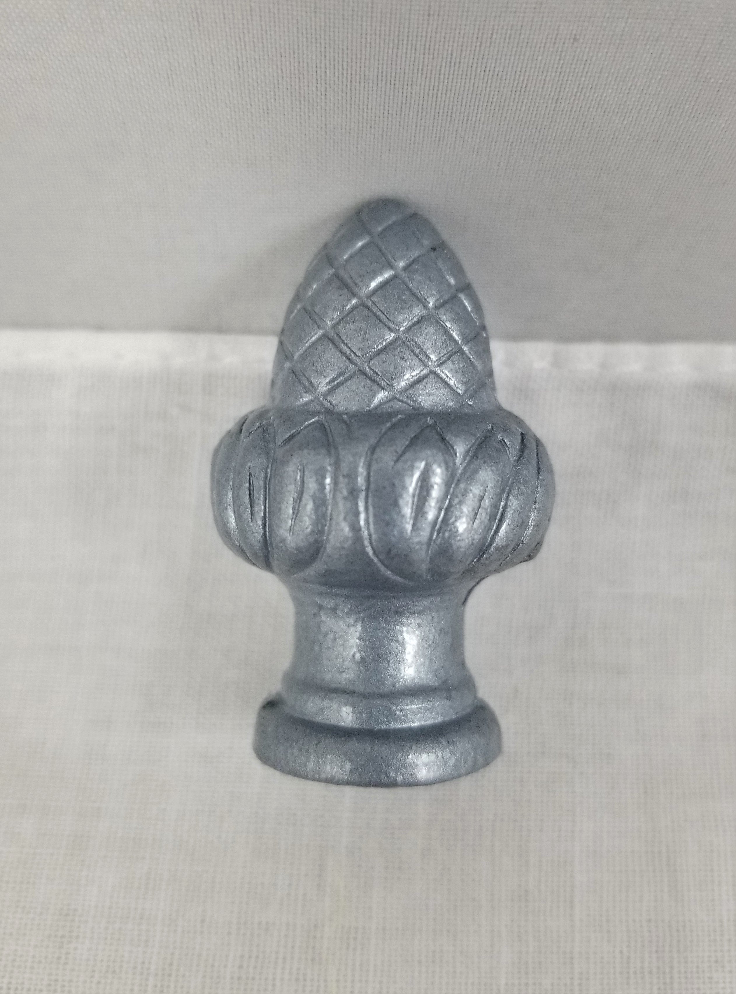Pewter Acorn Die Cast Finial
