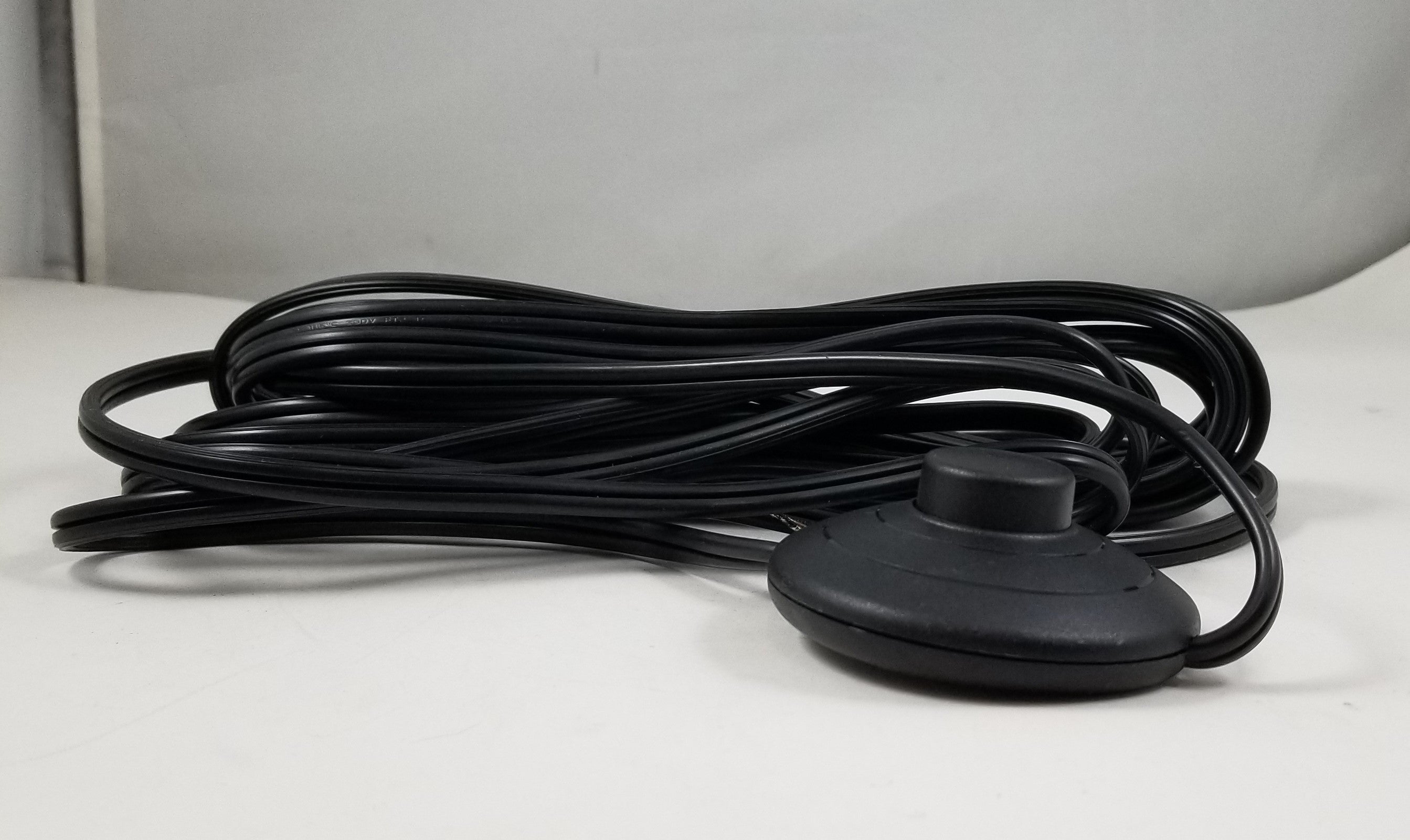 Black Step-on Foot Switch w/ 18' Plastic Cord