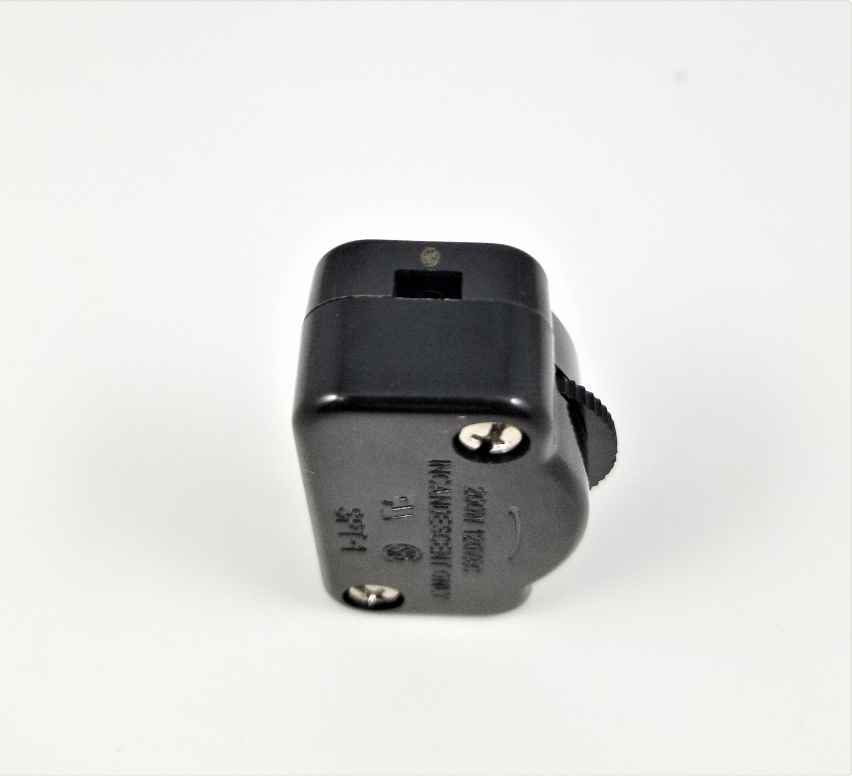 Hi-Lo Feed-Thru Cord Switch -  Black
