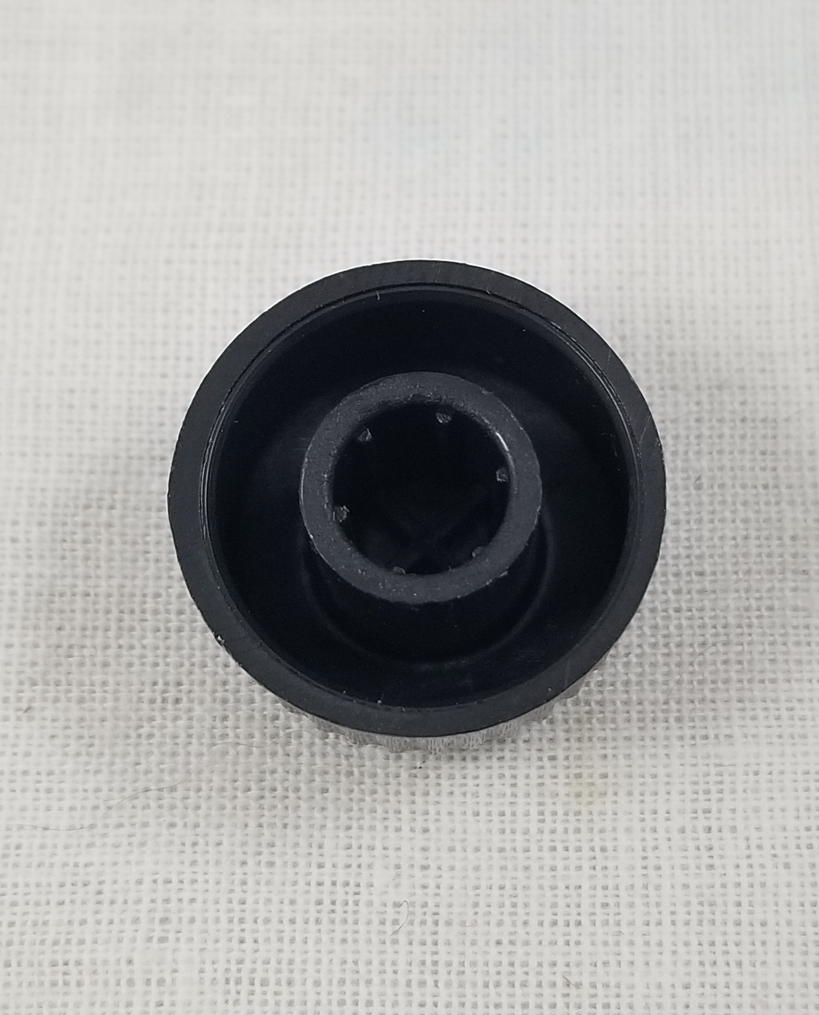 Black Pressure Fit Phenolic Knob for Dimmer Socket
