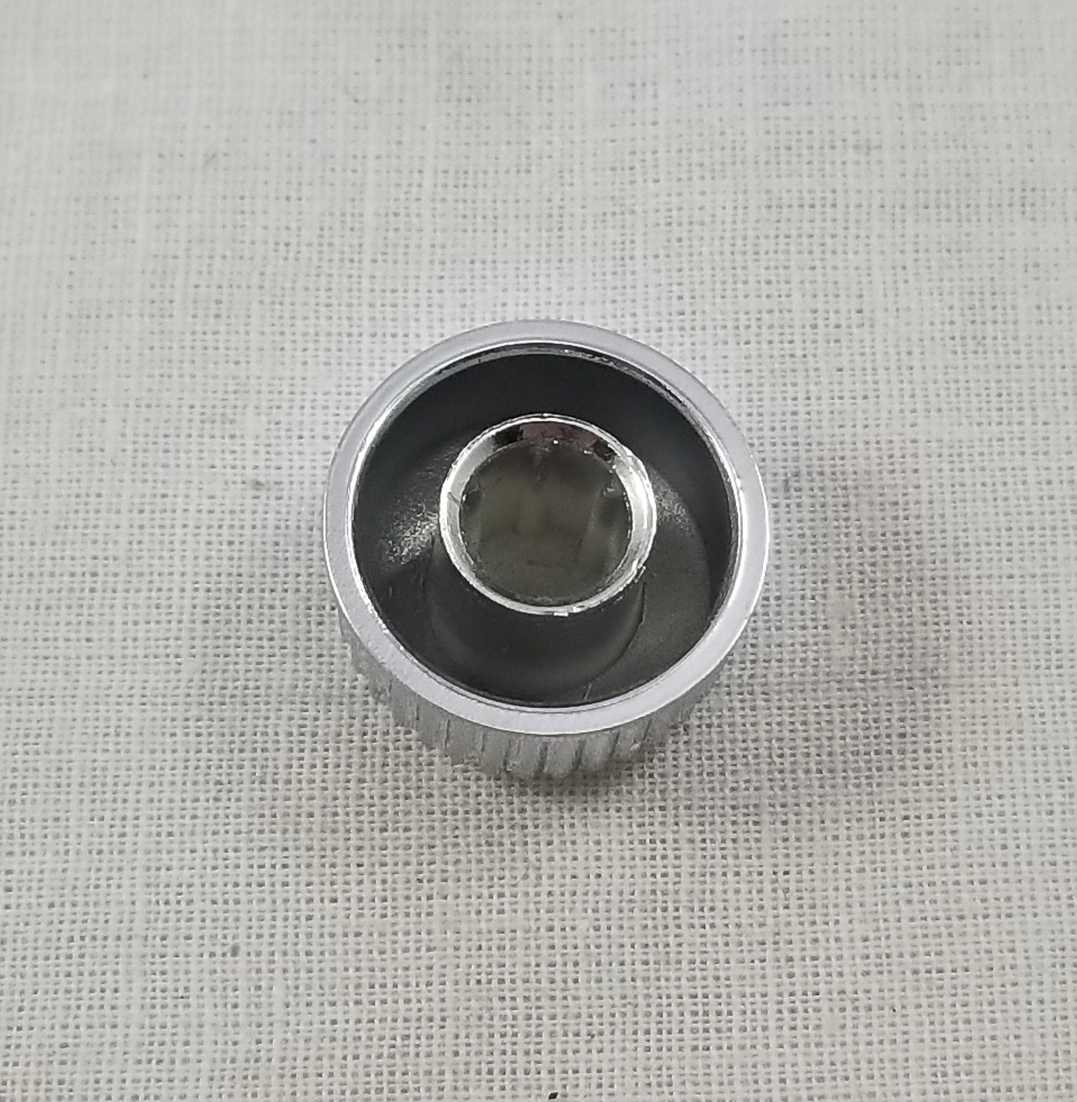 Silver Pressure Fit Phenolic Knob for Dimmer Socket