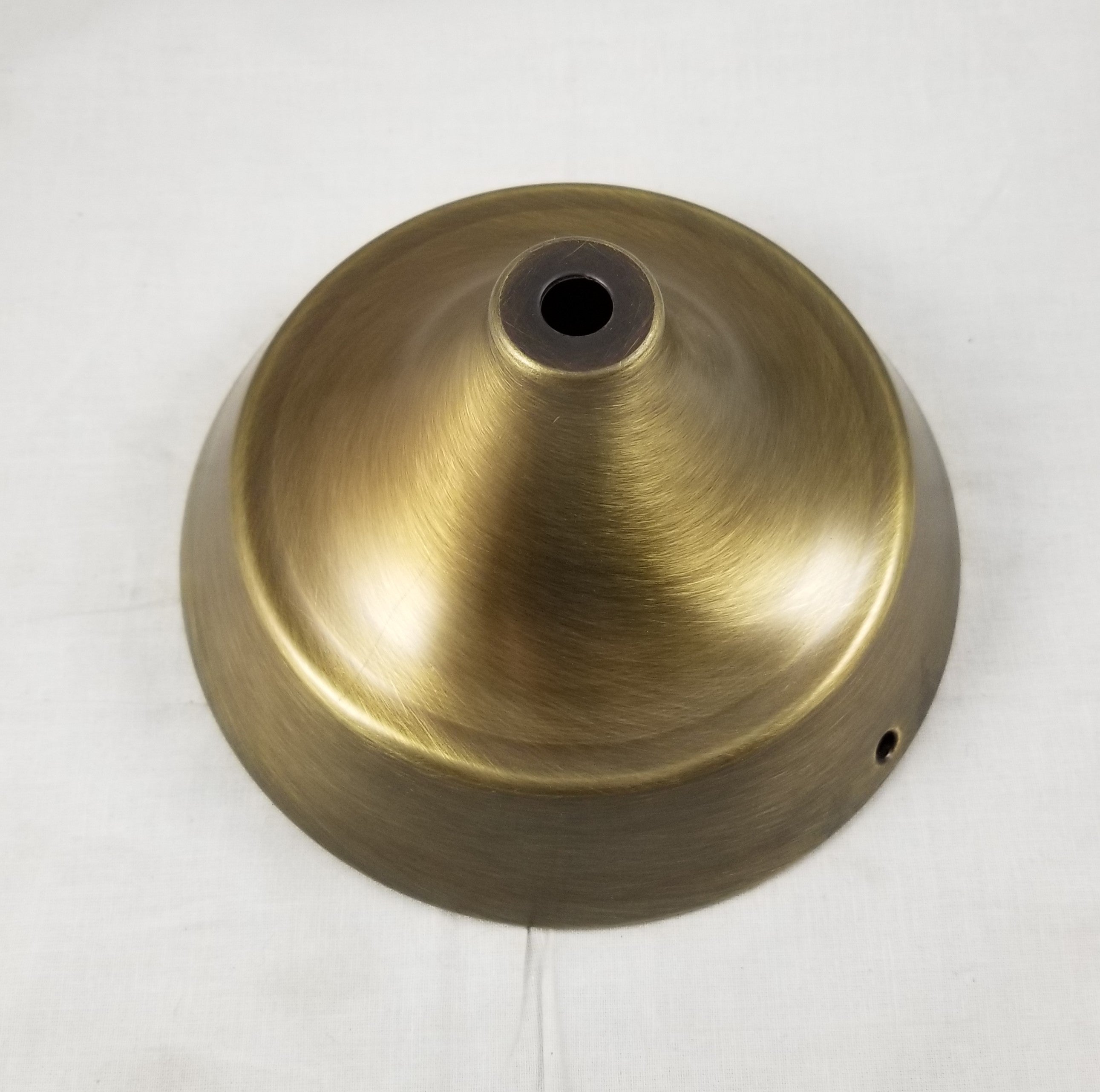 7" Antique Brass Plated Base