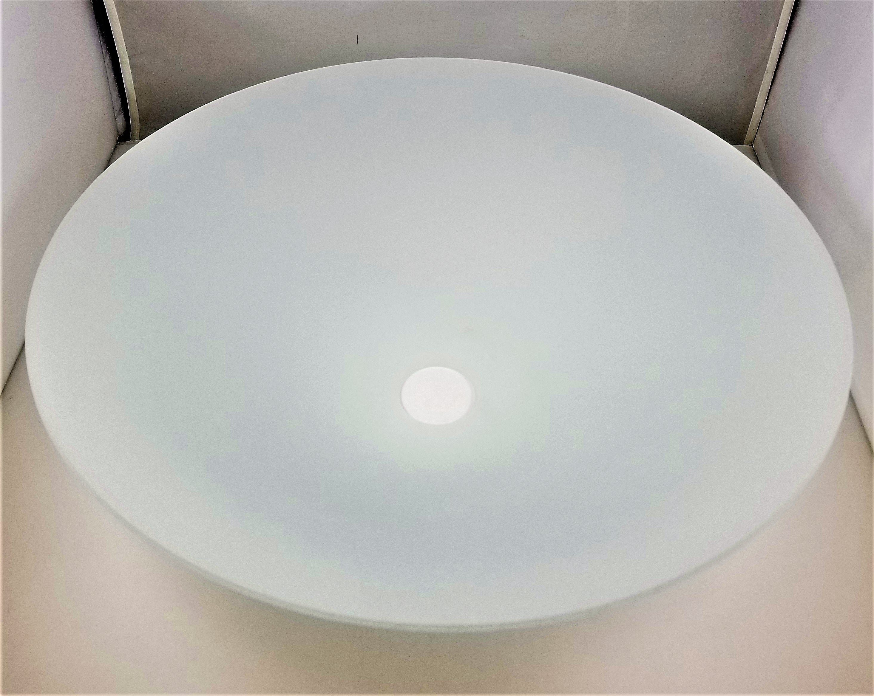 Round frosted glass lamp shade clearance